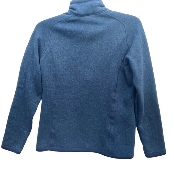 Patagonia better sweater blue quarter zip women’s medium m - Picture 2 of 4